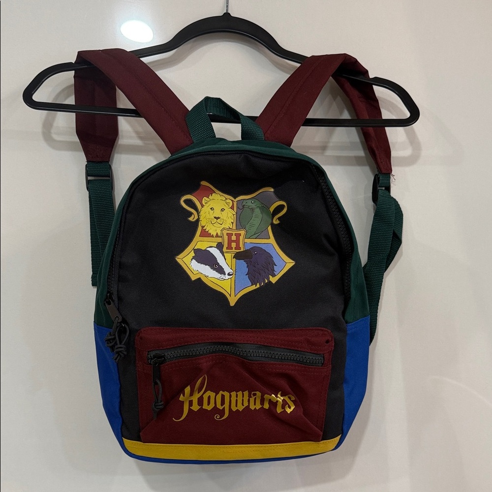 Hogwarts Kids Backpack - Black, Red, Blue